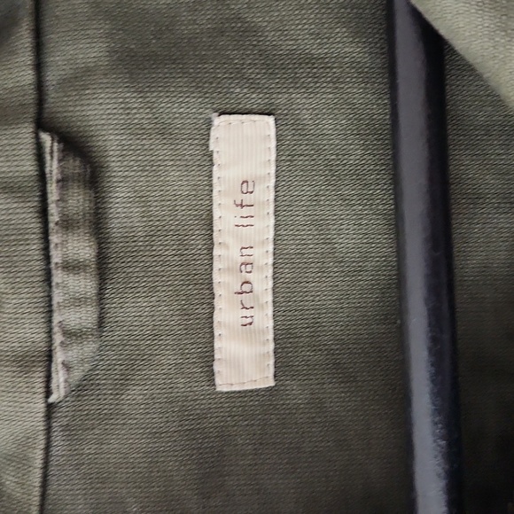 Urban Life Cropped Jacket Olive Green size S - Picture 2 of 5